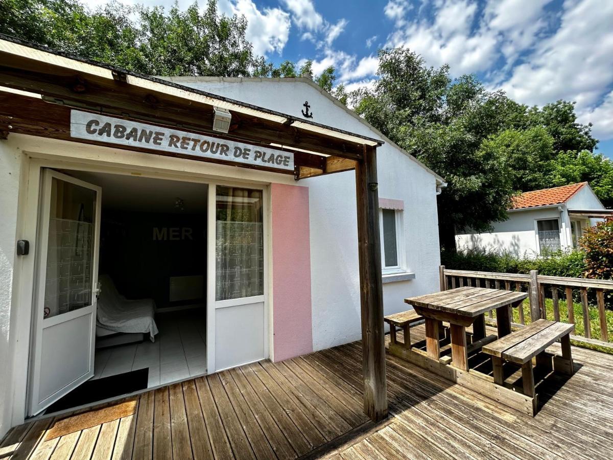 Les Cabanes Du Lac Vandre Экстерьер фото